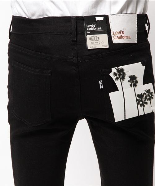 Levi's（リーバイス）の「Levi's California / 5ポケットスリム/ブラックリジッドカラー/LIMITED EDITION（デニムパンツ・メンズ・ブラック・28inch/30inch/32inch/34inch）」の6枚目の写真