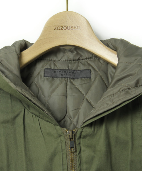 E hyphen world gallery（イーハイフンワールドギャラリー）の「ブルゾン（ブルゾン・レディース・グリーン・-）」の3枚目の写真