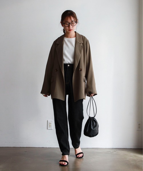 feepur（フェピュール）の「コットンサーマルロンT（Tシャツ/カットソー・レディース・ブラック/オフホワイト/杢グレー・MEDIUM）」の14枚目の写真