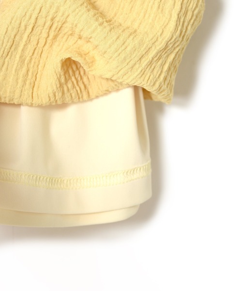 w closet（ダブルクローゼット）の「【SETUP対応】切替マーメイドスカート（スカート・レディース・イエロー/グリーン/オフホワイト・FREE）」の5枚目の写真