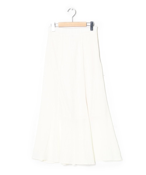 w closet（ダブルクローゼット）の「【SETUP対応】切替マーメイドスカート（スカート・レディース・イエロー/グリーン/オフホワイト・FREE）」の6枚目の写真