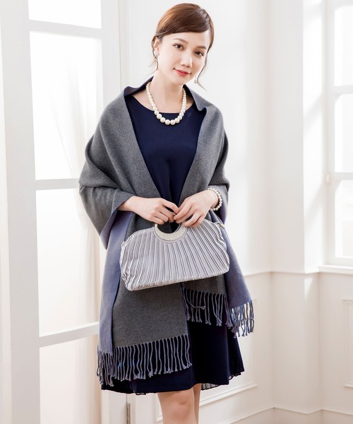 ストール リバーシブル 大判 厚手 ショール マフラー（ストール