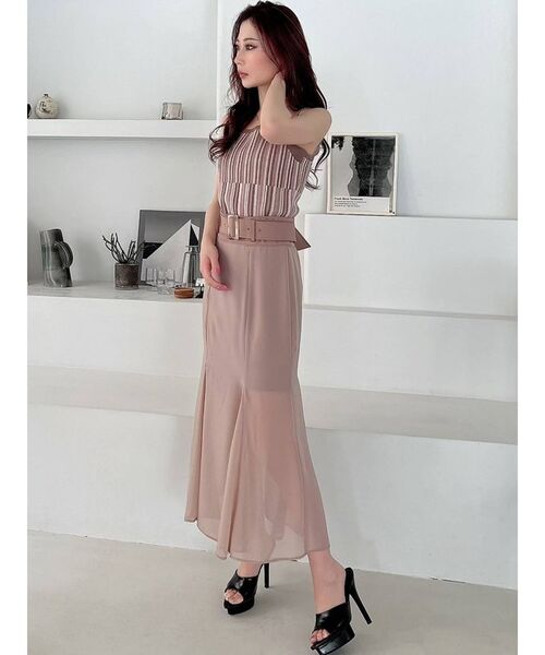 RESEXXY（リゼクシー）の「シアーマーメイドスカート（スカート・レディース・ブラック/グリーン/ベージュ・FREE）」の7枚目の写真