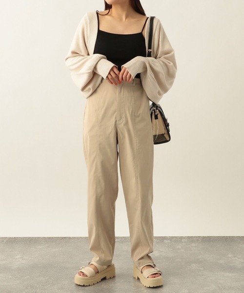 Heather（ヘザー）の「配色ステッチハイウエストパンツ 271912（その他