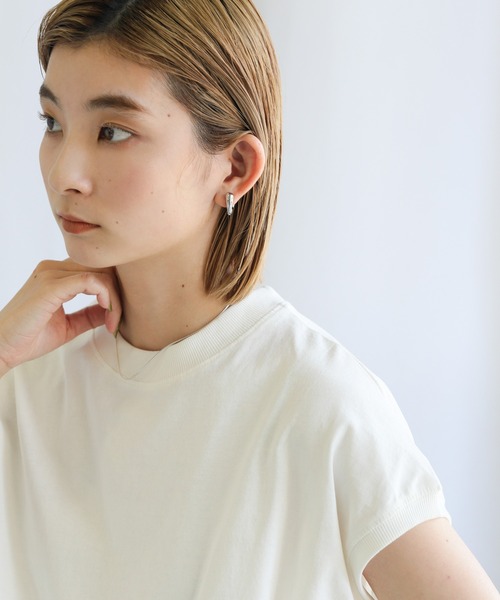 select MOCA（セレクトモカ）の「Vシェイプピアス（ピアス（両耳用）・レディース・シルバー/ゴールド・FREE）」の9枚目の写真