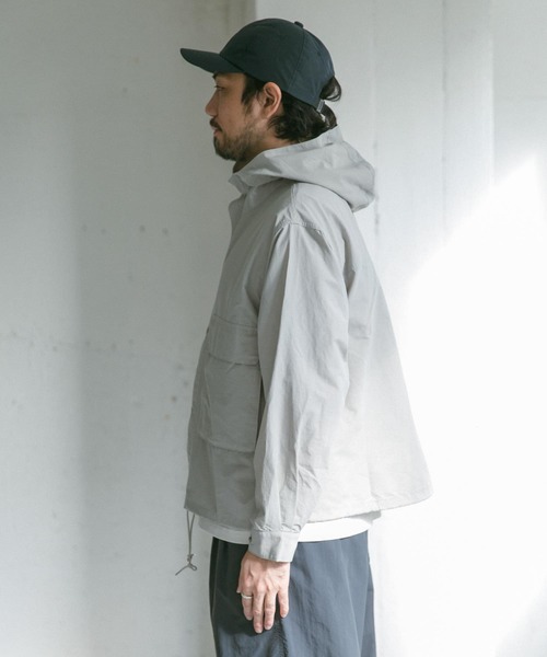 『42サイズ/WEB限定』コットンナイロンクロスカラーマウンテンパーカー