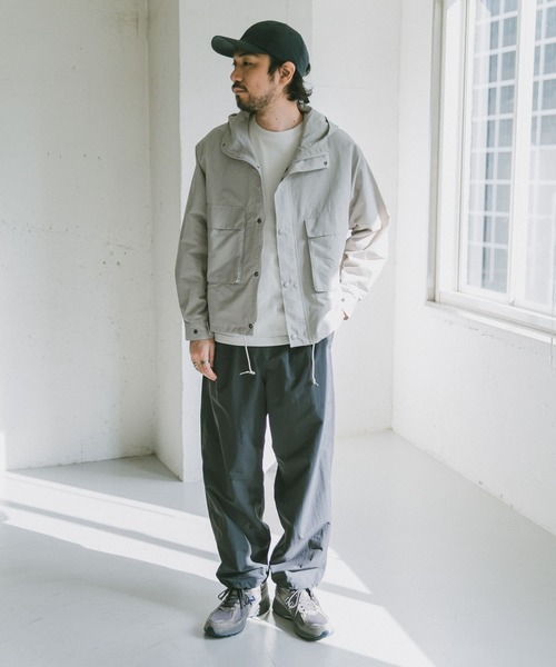 『42サイズ/WEB限定』コットンナイロンクロスカラーマウンテンパーカー