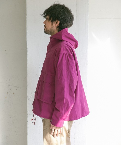 『42サイズ/WEB限定』コットンナイロンクロスカラーマウンテンパーカー