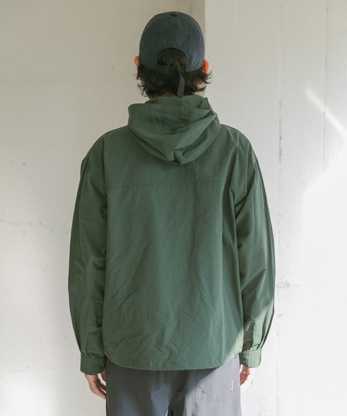 『42サイズ/WEB限定』コットンナイロンクロスカラーマウンテンパーカー