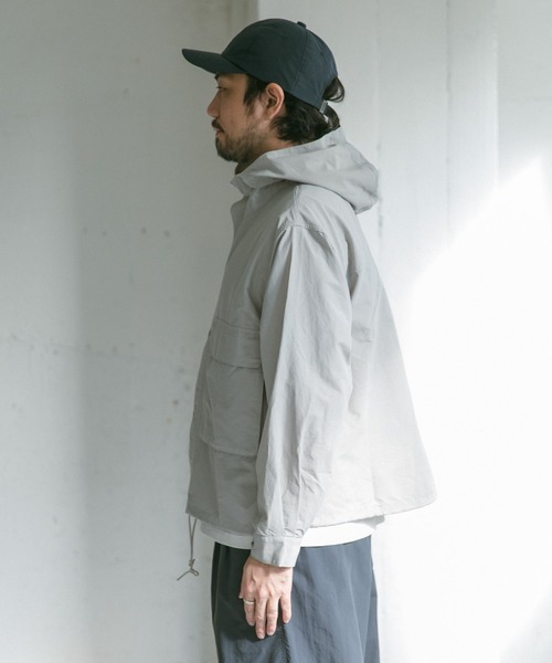 『42サイズ/WEB限定』コットンナイロンクロスカラーマウンテンパーカー