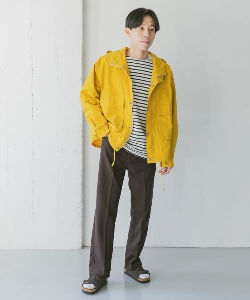 『42サイズ/WEB限定』コットンナイロンクロスカラーマウンテンパーカー