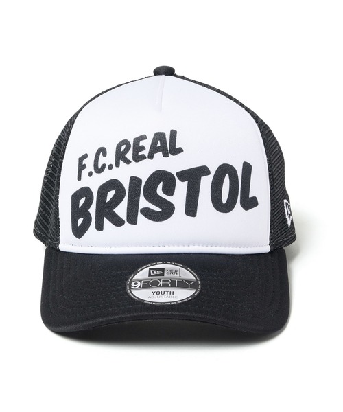 F.C.Real Bristol（エフシーレアルブリストル）の「NEW ERA : MESH CAP（キャップ・キッズ・ブラック・FREE）」の3枚目の写真