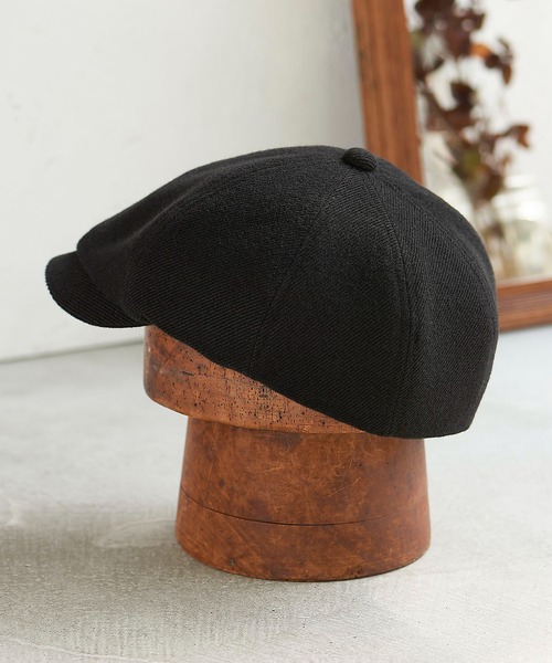 Mighty Shine（マイティシャイン）の「Bill Serge / 1223010 MIGHTY SHINE マイティシャイン　Bill ハンチング キャスケット ベレー ビル（ハンチング/ベレー帽・メンズ・ブラック/ブラウン/ネイビー/オリーブ・M/L）」の2枚目の写真