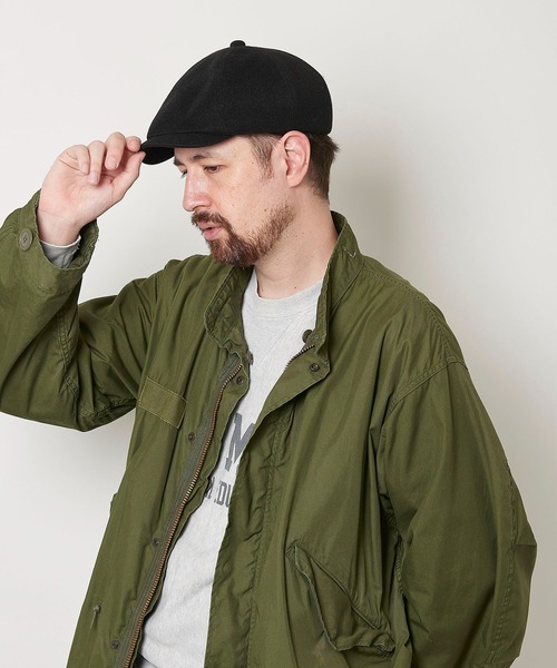 Mighty Shine（マイティシャイン）の「Bill Serge / 1223010 MIGHTY SHINE マイティシャイン　Bill ハンチング キャスケット ベレー ビル（ハンチング/ベレー帽・メンズ・ブラック/ブラウン/ネイビー/オリーブ・M/L）」の18枚目の写真
