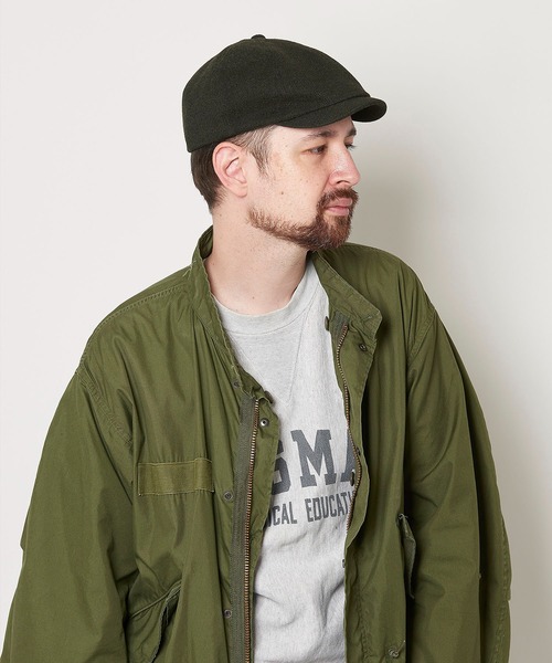 Mighty Shine（マイティシャイン）の「Bill Serge / 1223010 MIGHTY SHINE マイティシャイン　Bill ハンチング キャスケット ベレー ビル（ハンチング/ベレー帽・メンズ・ブラック/ブラウン/ネイビー/オリーブ・M/L）」の6枚目の写真