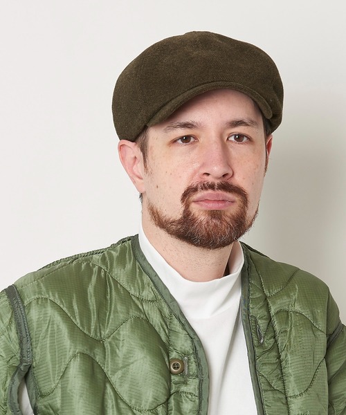 Mighty Shine（マイティシャイン）の「Bill Serge / 1223010 MIGHTY SHINE マイティシャイン　Bill ハンチング キャスケット ベレー ビル（ハンチング/ベレー帽・メンズ・ブラック/ブラウン/ネイビー/オリーブ・M/L）」の16枚目の写真