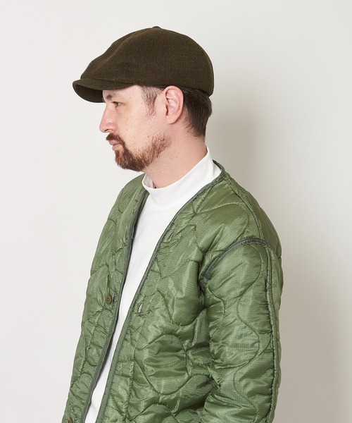 Mighty Shine（マイティシャイン）の「Bill Serge / 1223010 MIGHTY SHINE マイティシャイン　Bill ハンチング キャスケット ベレー ビル（ハンチング/ベレー帽・メンズ・ブラック/ブラウン/ネイビー/オリーブ・M/L）」の13枚目の写真