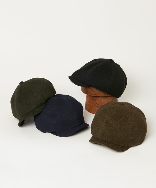 Mighty Shine（マイティシャイン）の「Bill Serge / 1223010 MIGHTY SHINE マイティシャイン　Bill ハンチング キャスケット ベレー ビル（ハンチング/ベレー帽・メンズ・ブラック/ブラウン/ネイビー/オリーブ・M/L）」の17枚目の写真