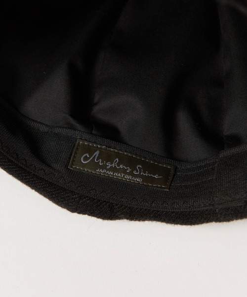 Mighty Shine（マイティシャイン）の「Bill Serge / 1223010 MIGHTY SHINE マイティシャイン　Bill ハンチング キャスケット ベレー ビル（ハンチング/ベレー帽・メンズ・ブラック/ブラウン/ネイビー/オリーブ・M/L）」の14枚目の写真
