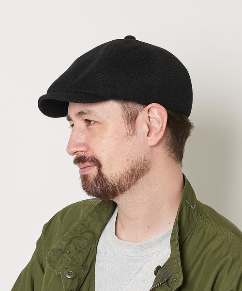 Mighty Shine（マイティシャイン）の「Bill Serge / 1223010 MIGHTY SHINE マイティシャイン　Bill ハンチング キャスケット ベレー ビル（ハンチング/ベレー帽・メンズ・ブラック/ブラウン/ネイビー/オリーブ・M/L）」の9枚目の写真