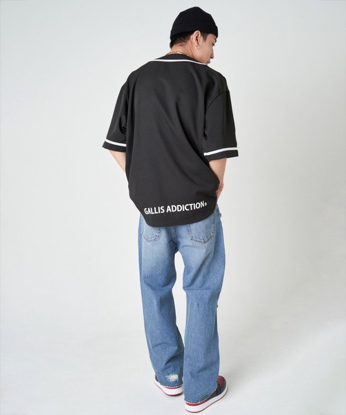 GALLIS ADDICTION(ガリスアディクション)の「GA BASEBALL SHIRT(シャツ/ブラウス・メンズ・グリーン/ブラック/ホワイト・L/M)」の6枚目の写真