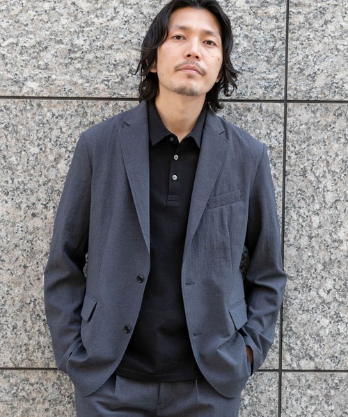 URBAN RESEARCH ROSSO MEN（アーバンリサーチロッソメン）の「『XLサイズあり』『抗菌/防臭』ハイパフォーマンスコットン天竺ポロシャツ（ポロシャツ・メンズ・ホワイト/ブラック/グレー系その他/カーキ/ネイビー/オレンジ・SMALL/MEDIUM/LARGE/X-LARGE）」の13枚目の写真