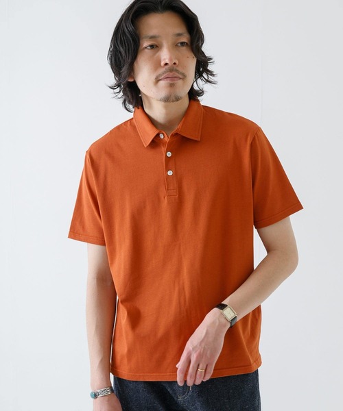 URBAN RESEARCH ROSSO MEN（アーバンリサーチロッソメン）の「『XLサイズあり』『抗菌/防臭』ハイパフォーマンスコットン天竺ポロシャツ（ポロシャツ・メンズ・ホワイト/ブラック/グレー系その他/カーキ/ネイビー/オレンジ・SMALL/MEDIUM/LARGE/X-LARGE）」の15枚目の写真