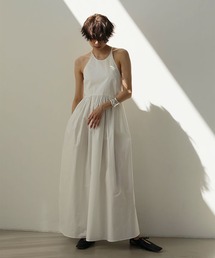 ETRE TOKYO | タックショルダーシャツレイヤードワンピース(ワンピース)