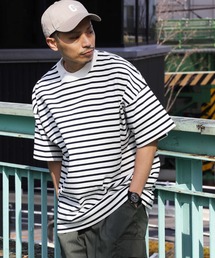 BACK NUMBER | 【BACK NUMBER】ビッグシルエットボーダーTシャツ(Tシャツ/カットソー)