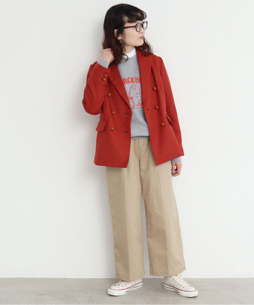 CHILD WOMEN　チャイルドウーマン　スウェット　ミニ裏毛　日本製 CHILD WOMAN（チャイルドウーマン）の「HUMOROUS GUY発泡