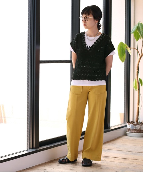 cepo（セポ）の「クロシェサマーニットベスト（ベスト）」 - WEAR
