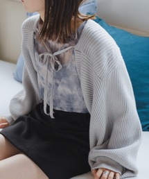 Kastane | 【2022AWアイテム】リブニットボレロ(カーディガン/ボレロ)