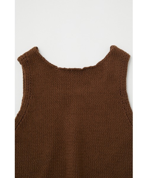 MOUSSY（マウジー）の「MINIMAL KNIT トップス（タンクトップ・レディース・アイボリー/ダークブラウン/グリーン・FREE）」の20枚目の写真