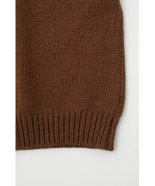 MOUSSY（マウジー）の「MINIMAL KNIT トップス（タンクトップ・レディース・アイボリー/ダークブラウン/グリーン・FREE）」の22枚目の写真