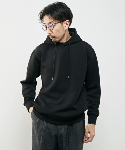MEN'S MELROSE(メンズメルローズ)の「ミリオラメントWエアーフーディ(パーカー・メンズ・ワインレッド/ブラック/グレー/カーキ/チャコールグレー/アイボリー・4/3)」の3枚目の写真