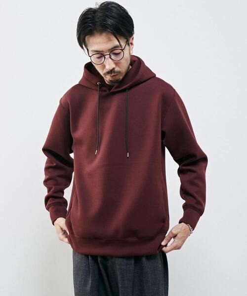 MEN'S MELROSE(メンズメルローズ)の「ミリオラメントWエアーフーディ(パーカー・メンズ・ワインレッド/ブラック/グレー/カーキ/チャコールグレー/アイボリー・4/3)」の6枚目の写真