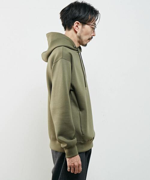 MEN'S MELROSE(メンズメルローズ)の「ミリオラメントWエアーフーディ(パーカー・メンズ・ワインレッド/ブラック/グレー/カーキ/チャコールグレー/アイボリー・4/3)」の15枚目の写真