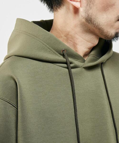 MEN'S MELROSE(メンズメルローズ)の「ミリオラメントWエアーフーディ(パーカー・メンズ・ワインレッド/ブラック/グレー/カーキ/チャコールグレー/アイボリー・4/3)」の16枚目の写真