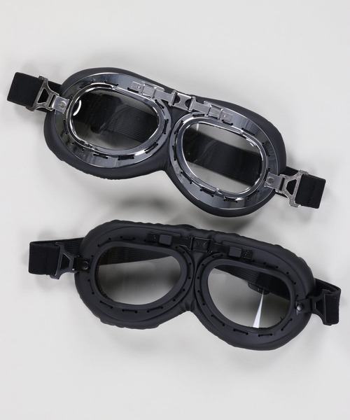 SPINNS（スピンズ）の「フライトデザイン ゴーグル（サングラス・メンズ・ブラック/シルバー・ONESIZE）」の3枚目の写真