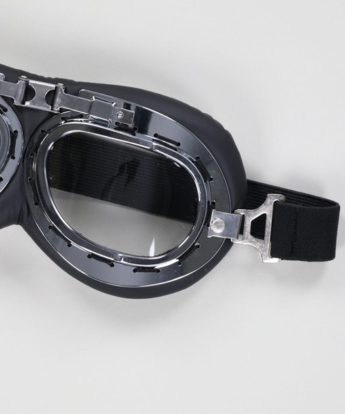 SPINNS（スピンズ）の「フライトデザイン ゴーグル（サングラス・メンズ・ブラック/シルバー・ONESIZE）」の5枚目の写真