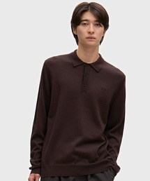【先行予約受付中】Classic Knitted Long Sleeve Shirt/クラシックニット長袖ポロシャツ