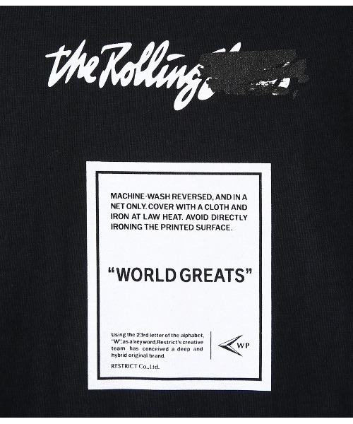 WP（ダブリューピー）の「WP / ダブリューピー：WP×CAMBER WORLD GREATS R L/Tee：WP08-T157[WAX]（Tシャツ/カットソー・メンズ・ブラック・XL）」の7枚目の写真