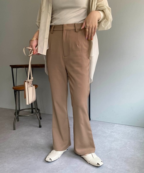 CAPRICIEUX LE'MAGE(カプリシューレマージュ)の「スタイルアップフレアパンツ(その他パンツ・レディース・ブラック/モカ/ホワイト系その他・38/36)」の13枚目の写真
