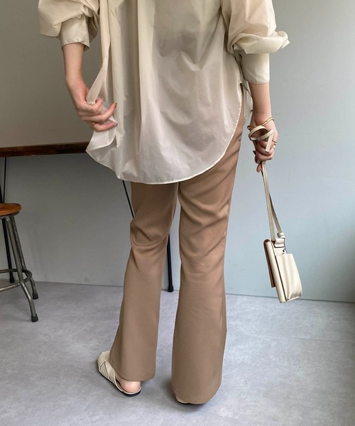CAPRICIEUX LE'MAGE(カプリシューレマージュ)の「スタイルアップフレアパンツ(その他パンツ・レディース・ブラック/モカ/ホワイト系その他・38/36)」の22枚目の写真