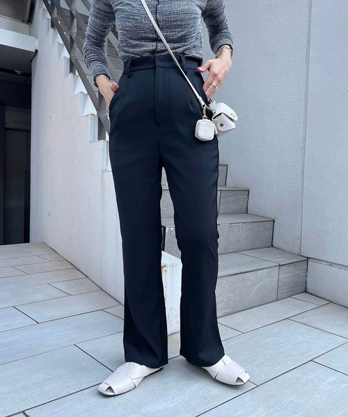 CAPRICIEUX LE'MAGE(カプリシューレマージュ)の「スタイルアップフレアパンツ(その他パンツ・レディース・ブラック/モカ/ホワイト系その他・38/36)」の14枚目の写真