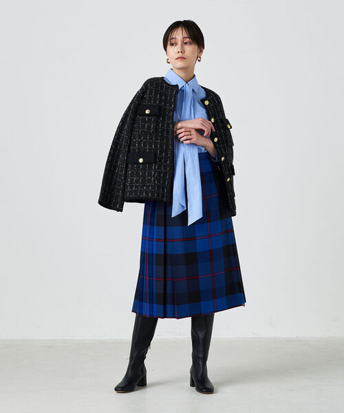 NOLLEY’S（ノーリーズ）の「【REMME/レメ】別注プレーンロングブーツ（ブーツ・レディース・ブラック/ベージュ・38/39/36/37）」の14枚目の写真