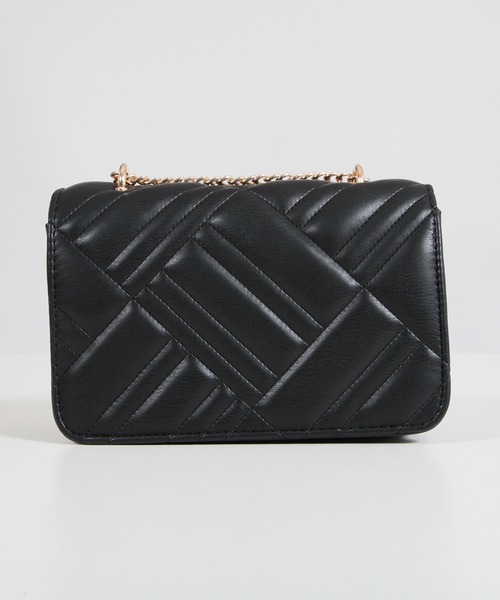 キルティングフラップチェーンショルダーバッグ/22596（ショルダー