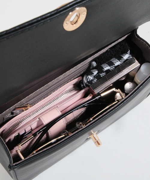 キルティングフラップチェーンショルダーバッグ/22596（ショルダー