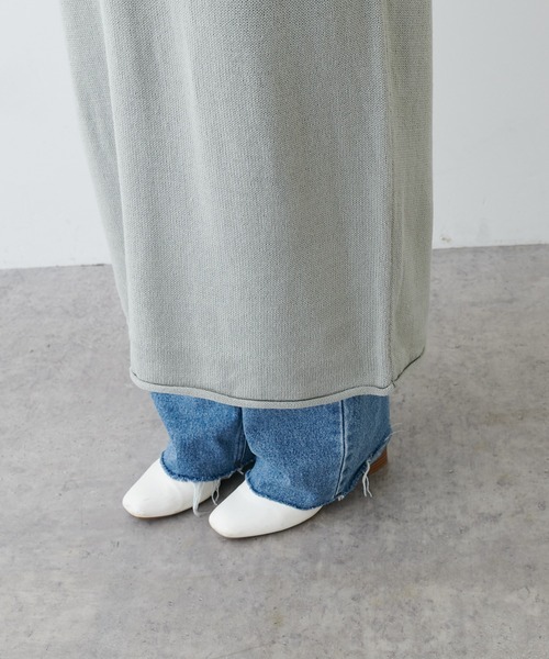 PUAL CE CIN（ピュアルセシン）の「【Du noir】ウォッシャブルニットハイネックワンピース（ワンピース・レディース・ブラック/グレー/レッド・FREE）」の16枚目の写真