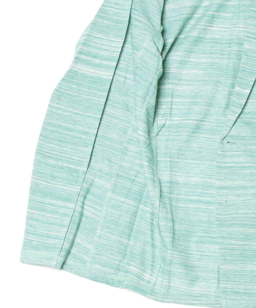 BLUE TORNADO（ブルートルネード）の「BLUE TORNADO∴杢スラブ鹿ノ子カットジャケット（その他アウター・メンズ・ライトグリーン・M）」の3枚目の写真